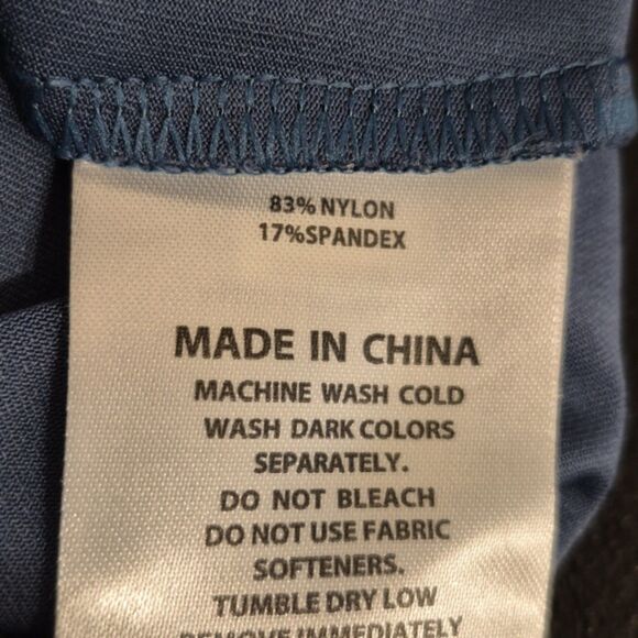 FootJoy Half Zip Performance Golf Vest Men L Blue Custom Club Logo Nylon Blend - Picture 8 of 10